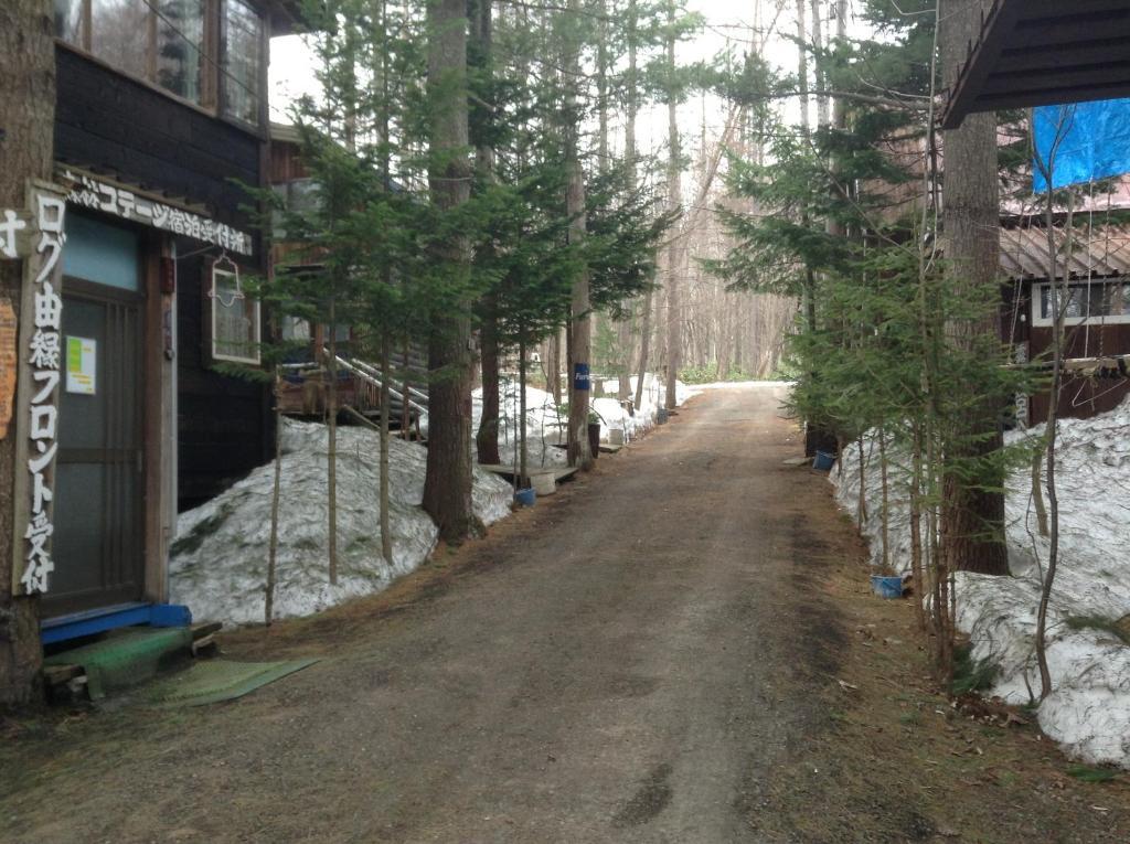 Log Yukari Villa NakaNakafurano Buitenkant foto