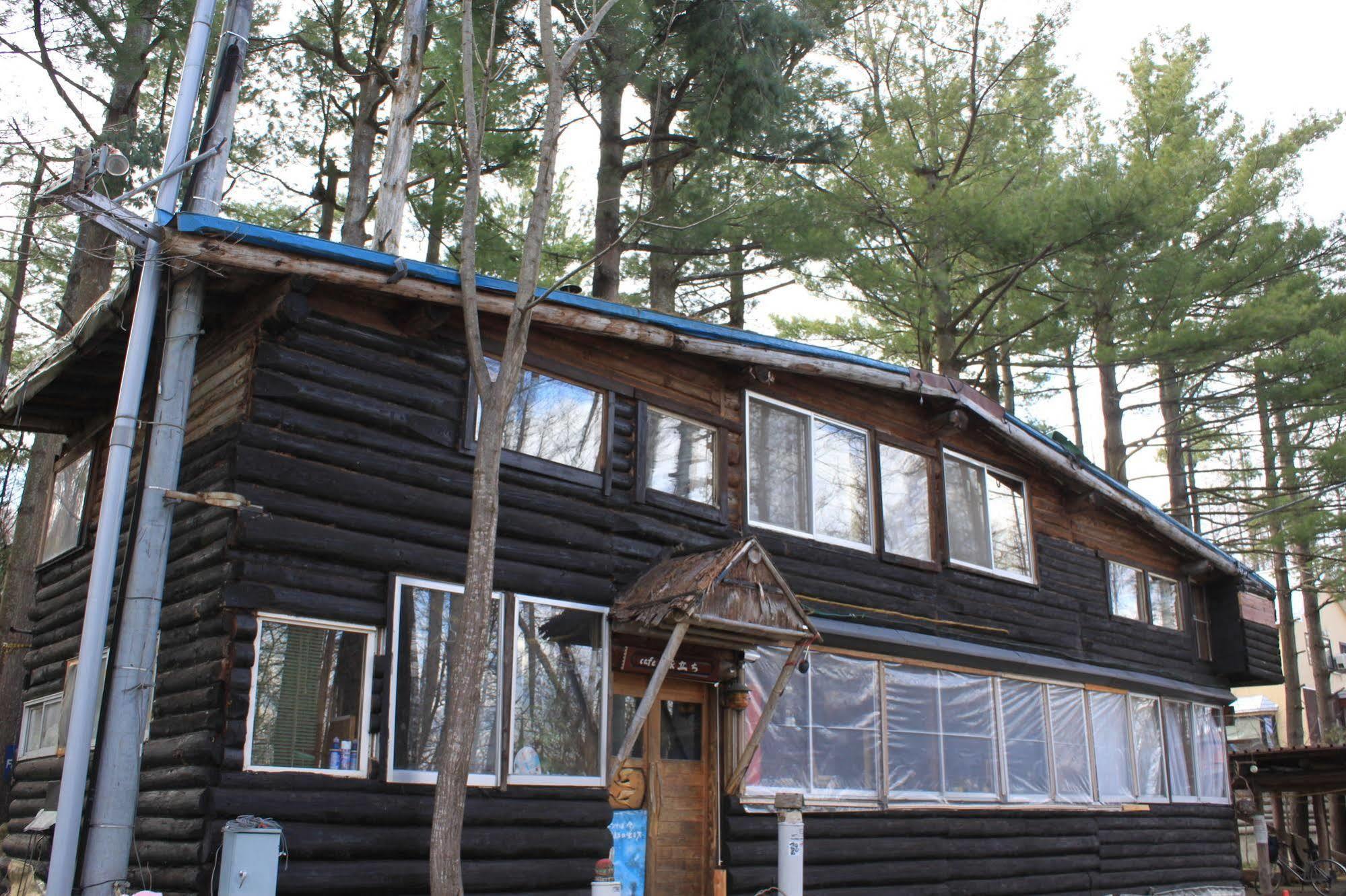 Log Yukari Villa NakaNakafurano Buitenkant foto