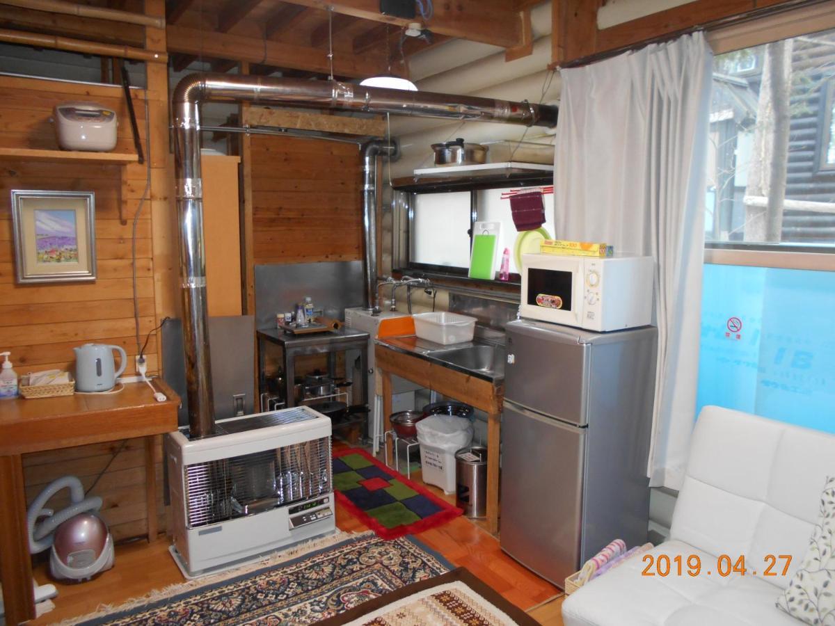 Log Yukari Villa NakaNakafurano Buitenkant foto