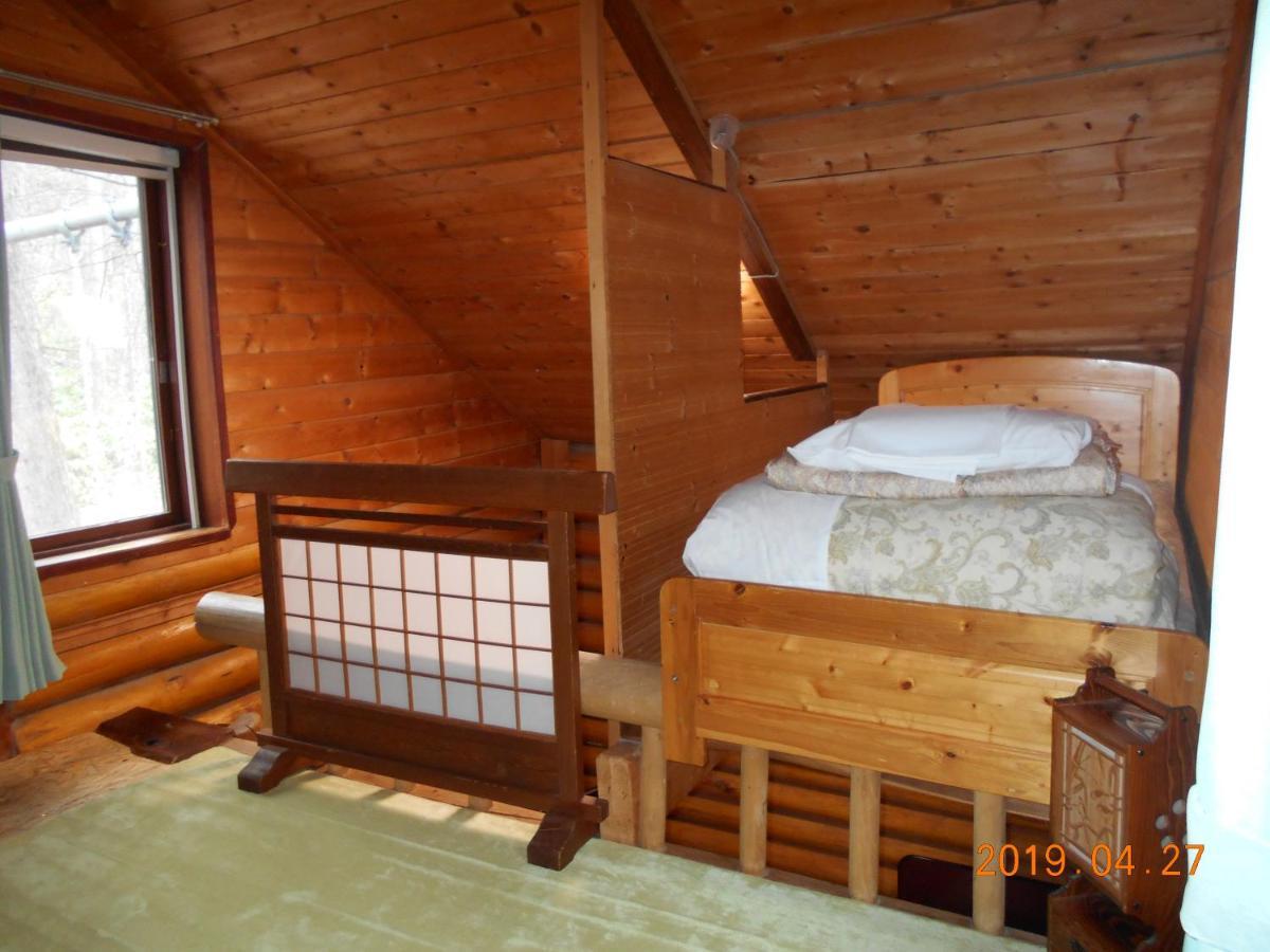 Log Yukari Villa NakaNakafurano Buitenkant foto