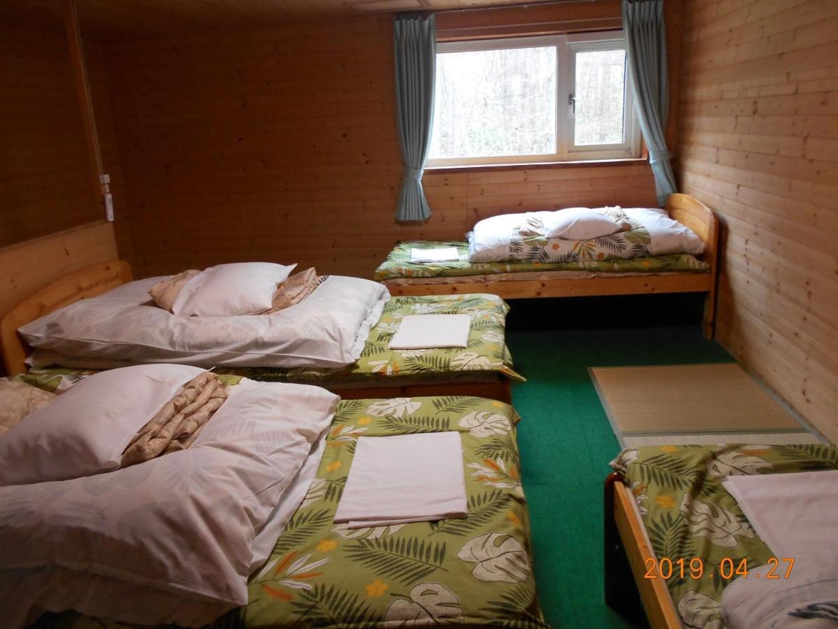 Log Yukari Villa NakaNakafurano Buitenkant foto