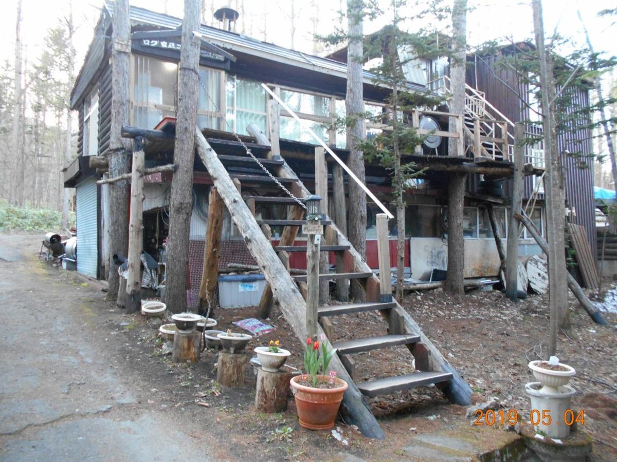 Log Yukari Villa NakaNakafurano Buitenkant foto